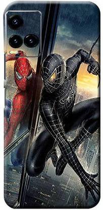 BugguSkin Spiderman With Venom Vivo Y33 S Back skin Guard, Vivo Y33 S Mobile Skin