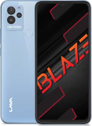 LAVA Blaze (Glass Blue, 64 GB)