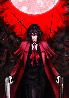 Alucard Hellsing Matte Finish Poster Paper Print