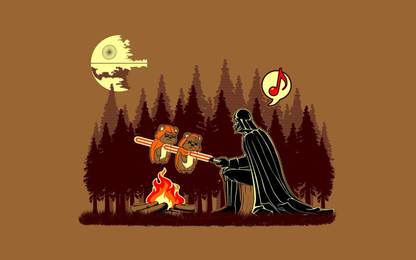 Funny Star Wars Matte Finish Poster Paper Print