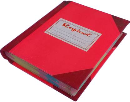 Accounts Register 12 Letter Register 12 ,Ruled notebook,663 Pages (16X20 CM) 1-Part Register Notebook