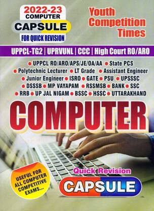 COMPUTER CAPSULE For Quick Revision
