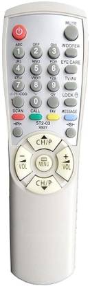 OG Remote ST-203, SS-27 Compatible with Sansui TV Universal Remote Controller