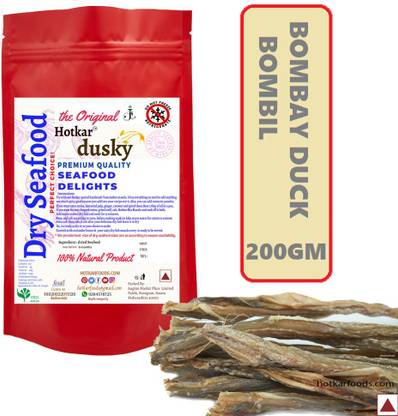 hotkar DRY AND SALTED BOMBAY DUCK 200 GM Clean