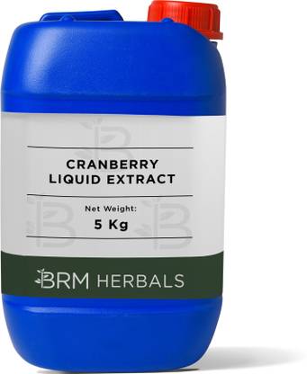 BRM Herbals CRANBERRY LIQUID EXTRACT For Soap Making, Shampoo- 5 KG
