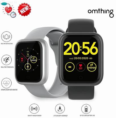 Stybits H36(D20) ULTRA MULTI FACES SLEEP TRACKER SMART WATCHBLACK(PACK OF 1) Smartwatch