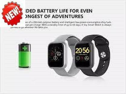 Jocoto V188(D20) PLUS MULTI FACES STEP COUNT SMART WATCVBLACK(PACK OF 1) Smartwatch