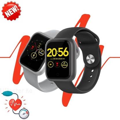 Jocoto V213(D20) PLUS FITNESS TRACKER SLEEP TRACKER SMART WATCVBLACK(PACK OF 1) Smartwatch