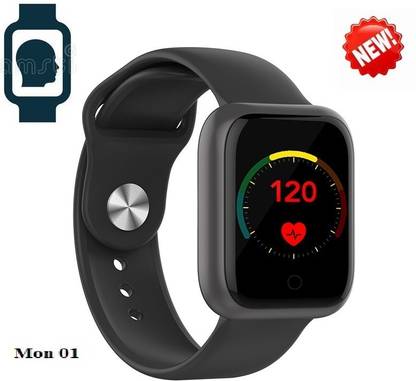 Bymaya G356(D20) PRO MULTI FACES STEP COUNT SMART WATCGBLACK(PACK OF 1) Smartwatch
