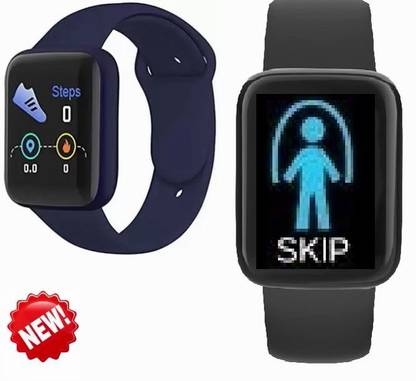 Stybits H434(D20) PLUS HEART RATE STEP COUNT SMART WATCHBLACK(PACK OF 1) Smartwatch
