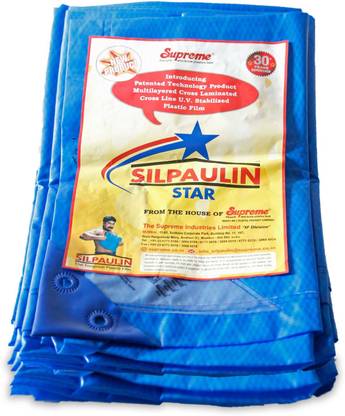 PROTARP Silpaulin Tarpaulin Tadpatri, Tharpai 70 GSM Tent - For Waterproof Sheet, Tirpal, Tarpoline, Tent, Raincover, Plastic Cover, Bike Cover