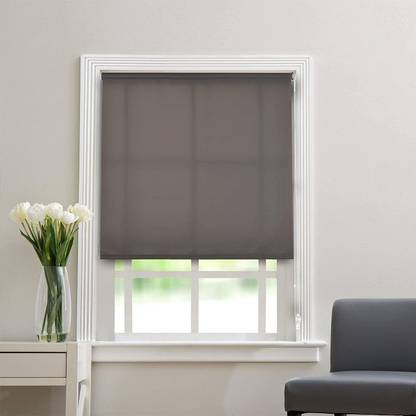 Deco Window Roller Blind Cord Drawn In Window