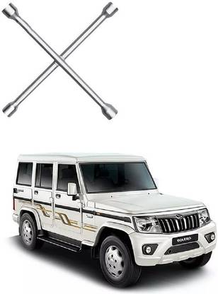 AUTO PEARL Car Wheel Nut Spanner Wrench for Bolero Size 17-19-21-23 Double Sided Lug Wrench