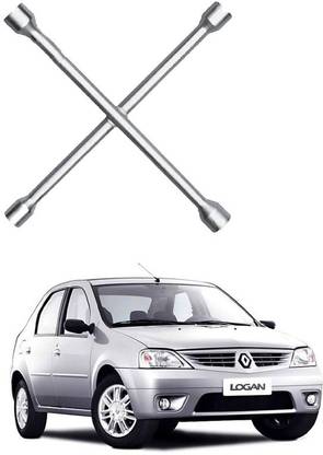 AUTO PEARL Car Wheel Nut Spanner Wrench for Logan Size 17-19-21-23 Double Sided Lug Wrench