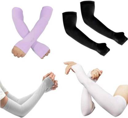 STYLEACADEM Nylon Arm Sleeve For Men & Women