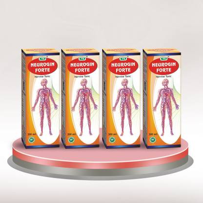 S B HERBO PHARMACEUTICAL Nurogin Fort (Pack of 4)
