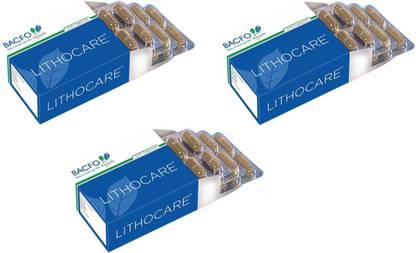 BACFO Lithocare Capsule - 30 Capsules (Pack of 3)