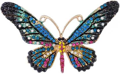 YELLOW CHIMES Brooch for Women Butterfly Shaped Brooch Fashionable Brooch Brooch