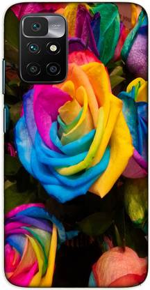 iprinto Back Cover for Redmi 10 Prime Flower Back Cover