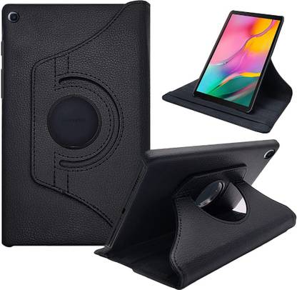S-Line Flip Cover for Samsung Galaxy Tab A 10.1 (2019.) (SM-T517), 3D Rotate Leather Rotate Flip Cover