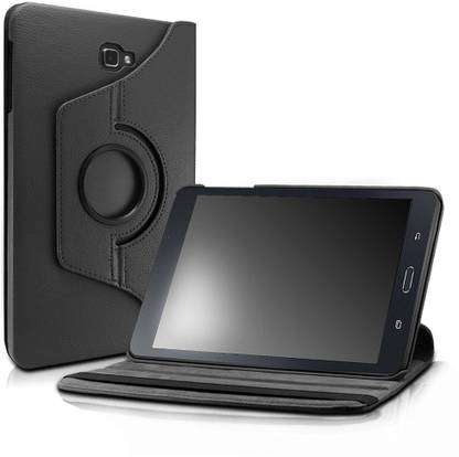 S-Line Flip Cover for Samsung Galaxy Tab A 10.1-inch SM-T580,T585,T587, 3D Rotate shock absorbing TPU body