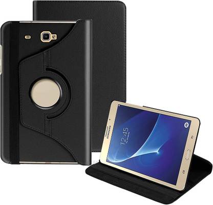 S-Line Flip Cover for Samsung Galaxy J Max 7.0 inch SM- T285, 3D Rotate Double Angle Stand