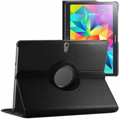 S-Line Flip Cover for Samsung Galaxy Tab S 10.5inch T800, 3D Rotate Provides Better Grip