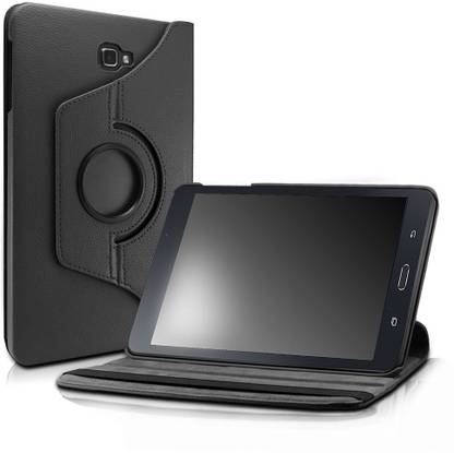 S-Line Flip Cover for Samsung Galaxy Tab A 10.1-inch SM-T585, 3D Rotate Creative tri-fold front cover design