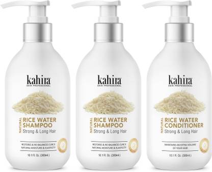 Kahira Rice Water Shampoo and Conditioner Unlimited Care for Hair