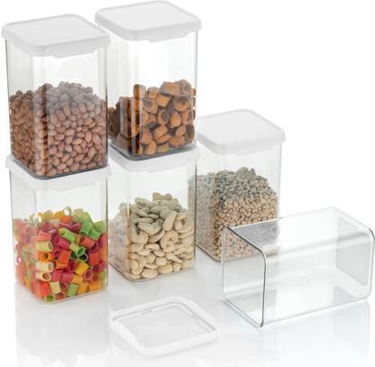 MANTH Plastic Grocery Container  - 1100 ml