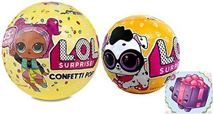 LOL Surprise Confetti Pop Series 3 Wave 1 with Pets Series 3 Wave 2 Unwrapping Toy Doll
