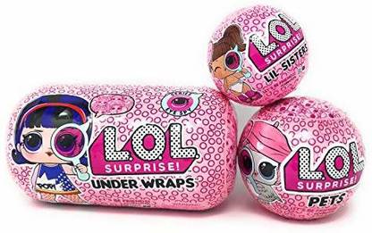 LOL Surprise Surprise Eye Spy Series 4-1 Bundle with Under Wraps, Pets