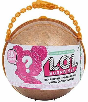 LOL Surprise LOL Big Surprise Limited Edition, LOL Glitter 1 Ball plus LOL Game