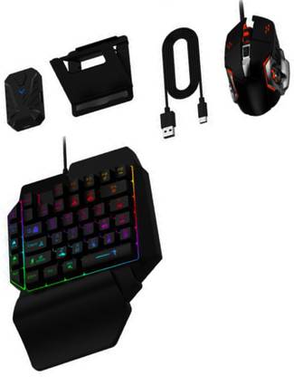 PTCMart Play your mobile games using the keyboard & the mouse Improved gaming experience  Gaming Accessory Kit