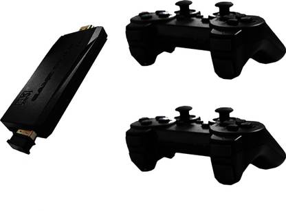 PTCMart 4K Ultra HD Game Stick Lite 8/16 Bit Dual Player Built-in 3000 Classic Games 32 GB with 8/16 bit games