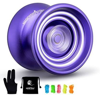 MAGICYOYO K7 Responsive Yoyo Purple Yo Yo for Beginners