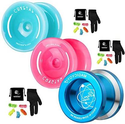 MAGICYOYO Yoyos - Unresponsive YoYo N8 Blue, Responsive Plastic Yoyo K2