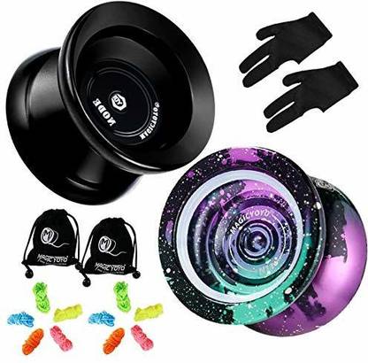 MAGICYOYO Professional Unresponsive Yoyo,Magic YOYO N11 4 Color + Y01 Node