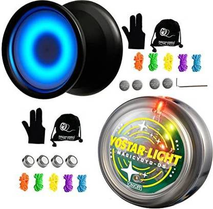 MAGICYOYO Light Up Yoyos, Y02 Aurora Professional Unresponsive Yoyo