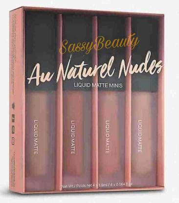 sassy beauty Nude matte lipsticks