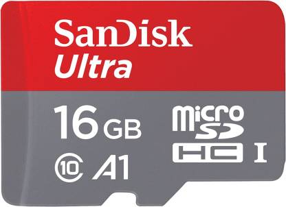 SanDisk Ultra A1 Micro SDHC 16 GB SDHC UHS-I Card Class 10 98 MB/s  Memory Card