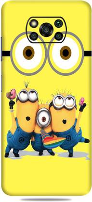Gizmo Wraps Xiaomi Poco x3 Pro, Happy Minions Mobile Skin