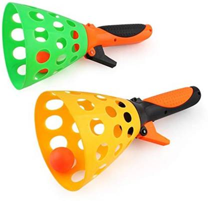 Ancientt Catcher Ball Game Click and Catch Twin Ball Indoor & Outdoor Game