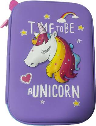 UNICON Unicorn Unicorn Art Polyester Pencil Box
