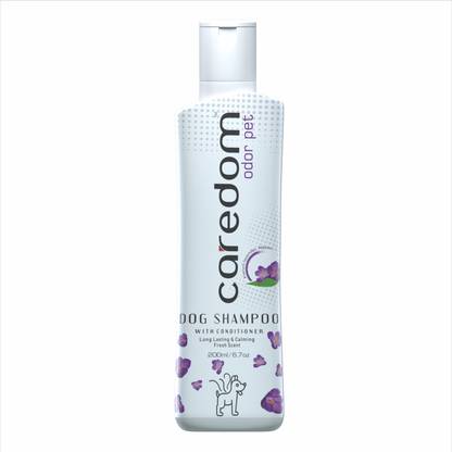 Caredom Anti-microbial Odor Control Shampoo - Long Lasting & Calming Fresh Scent|Control Bad Body Odor Dog Shampoo