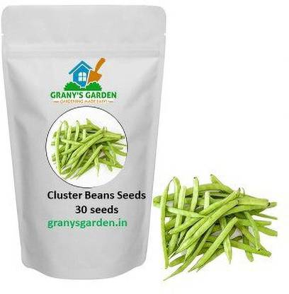 GranysGarden Cluster Beans, Goru Chikkudu, Guar ki phali, Gorikaayi Seed