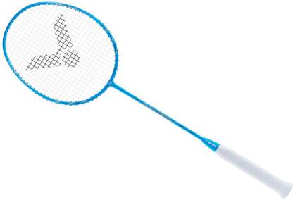VICTOR Auraspeed 2000M (ARS-2000M) Full Graphite G5 Strung Badminton Racket Blue Strung Badminton Racquet
