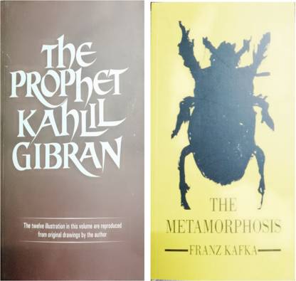 Two Great Combo Of The Prophet By Khalil Gibran & The Metamorphosis By Franz Kafka
