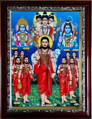 Shyam Framing Art Yogi Machindranath-Yoginath Katha Yatra Religious Frame