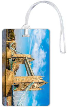 woopme London Bridge Luggage Tag